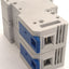 Used Lot of 4 Ferraz Shawmut US222, L227940 Ultrasafe Fuse Holder, 750VAC 125A 2-Pole