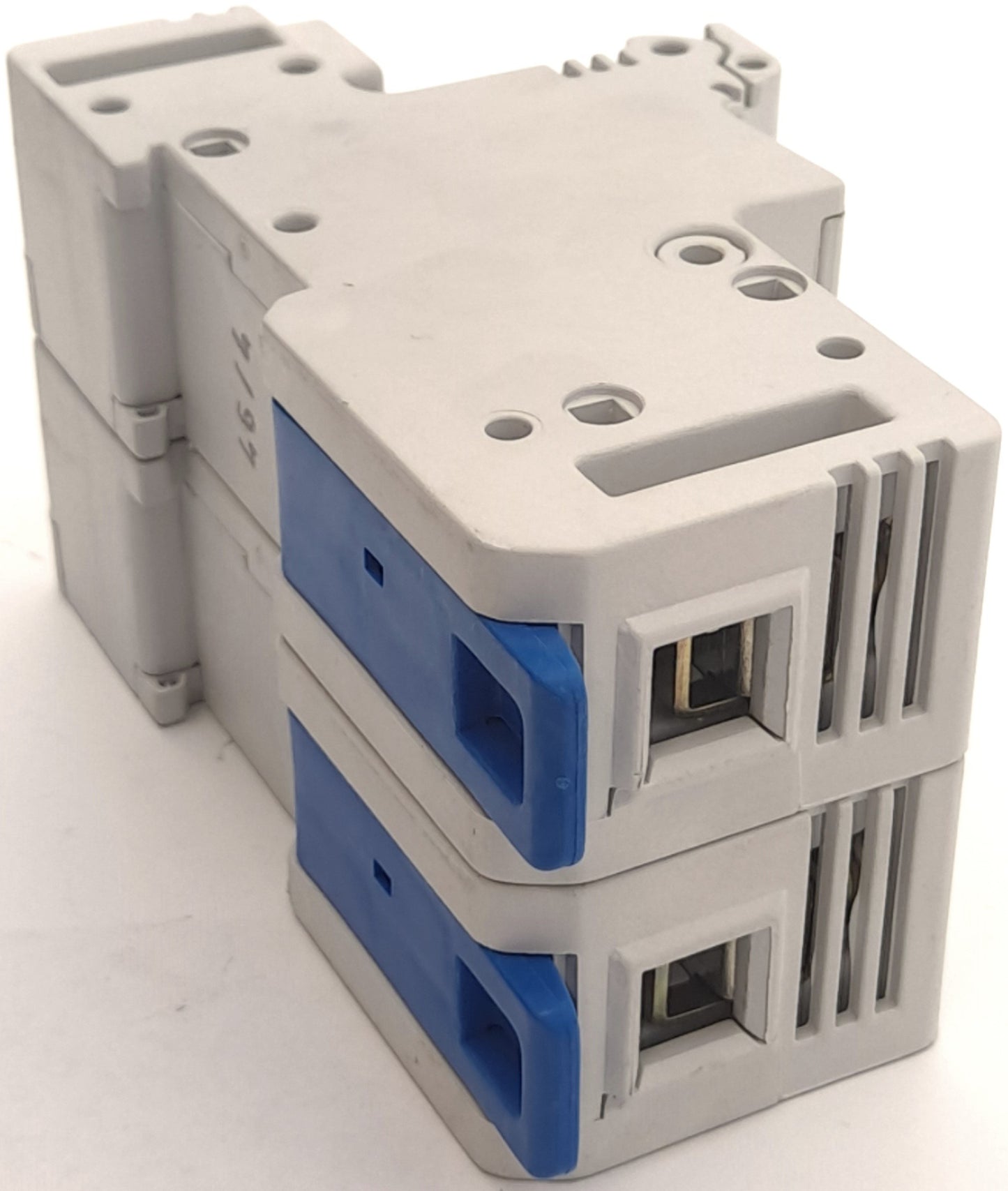 Used Lot of 4 Ferraz Shawmut US222, L227940 Ultrasafe Fuse Holder, 750VAC 125A 2-Pole
