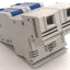 Used Lot of 4 Ferraz Shawmut US222, L227940 Ultrasafe Fuse Holder, 750VAC 125A 2-Pole