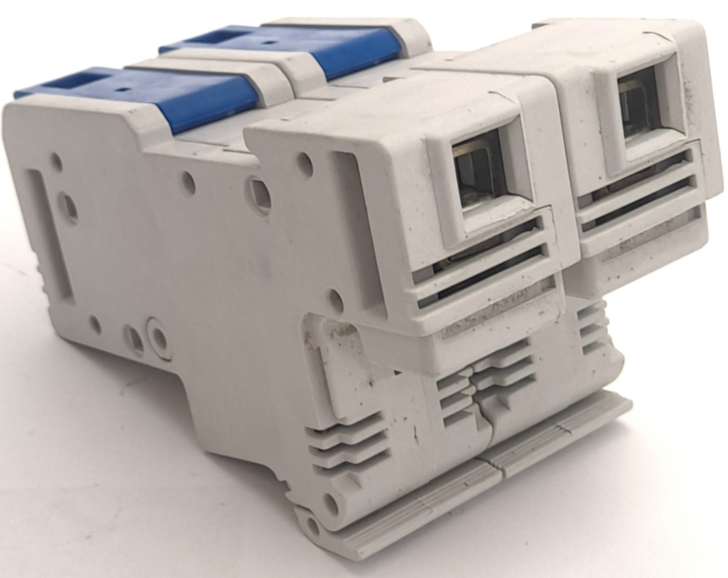 Used Lot of 4 Ferraz Shawmut US222, L227940 Ultrasafe Fuse Holder, 750VAC 125A 2-Pole