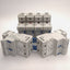 Used Lot of 4 Ferraz Shawmut US222, L227940 Ultrasafe Fuse Holder, 750VAC 125A 2-Pole