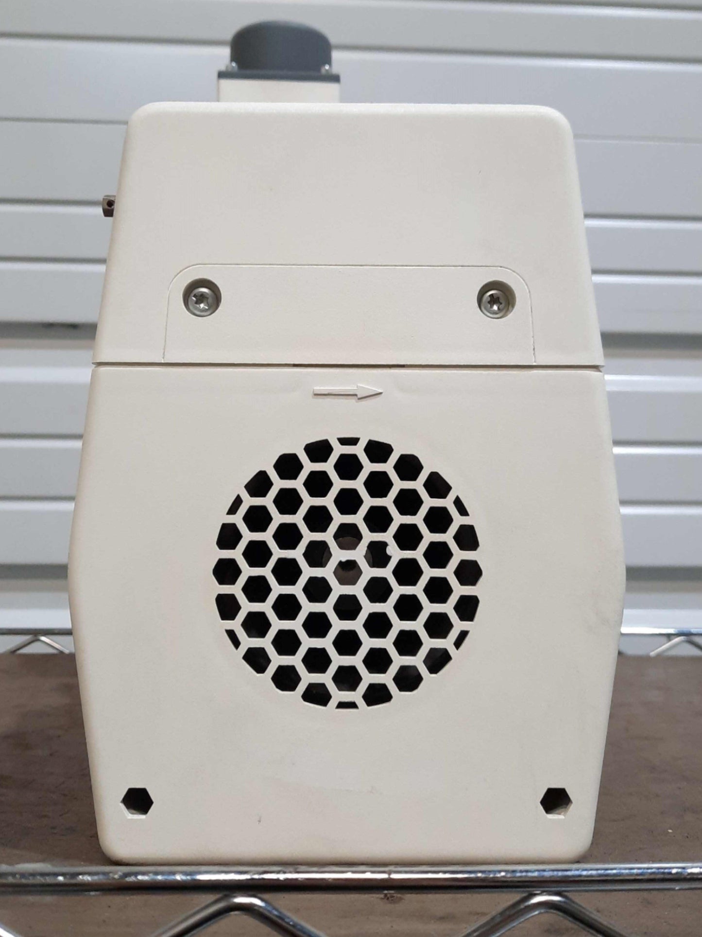 Used Alcatel 215SDMLAM Rotary Vane Vacuum Pump 18m³/h NW25 120VAC *PFPE Oil*