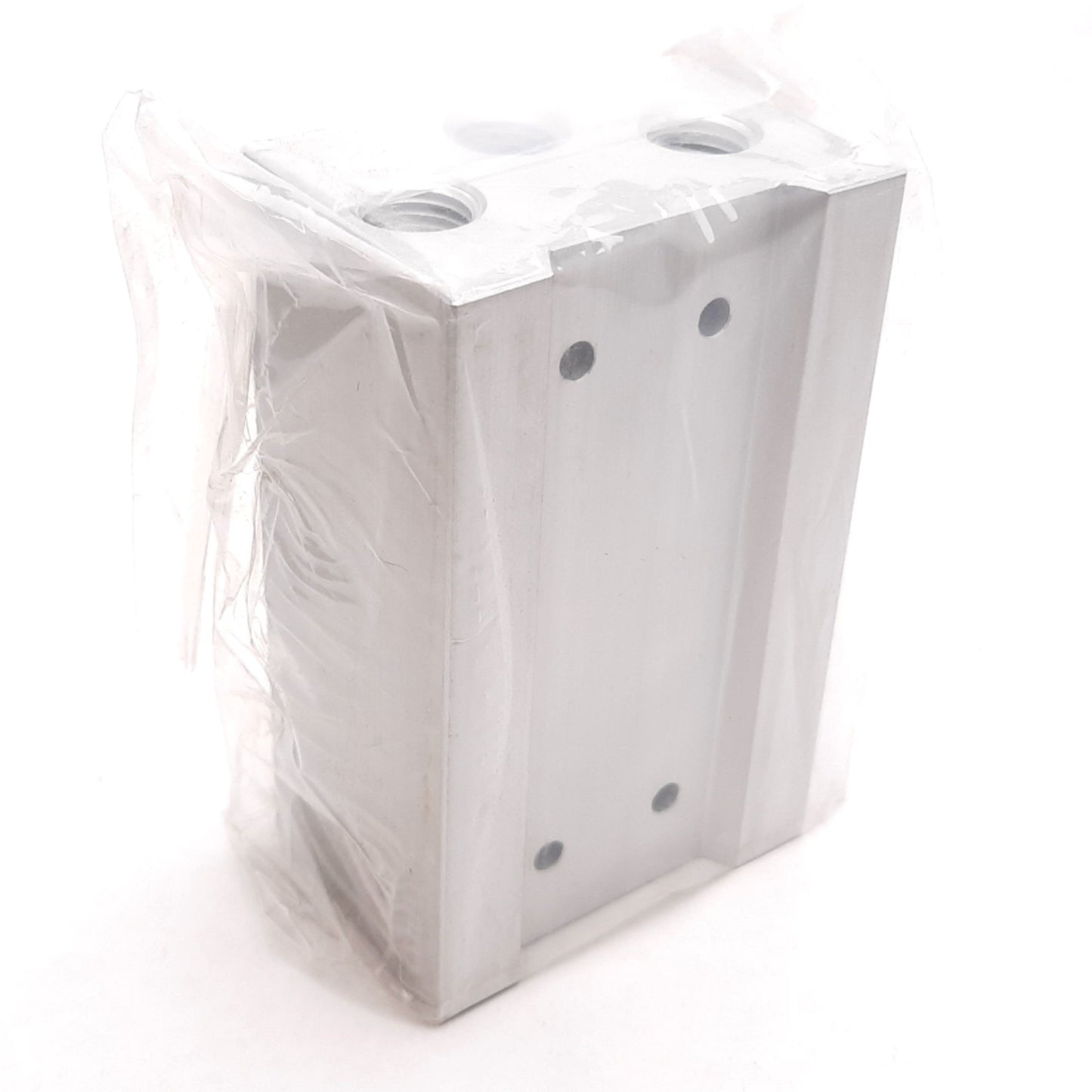 New SMC SS5YJ7-41-03-01T Solenoid Valve Manifold Block, 3-Station, 1/4" NPT 1/8" NPT