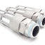 New Lot of 3 Festo U-1/2-B Pneumatic Muffler, Silencer 145Psi 1/2 NPT 7500 l/min