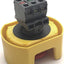 Used Telemecanique ZBE-102 (x2) ZBE-101 (x1) E-Stop Switch w/ PA6 Switch Guard, 600V