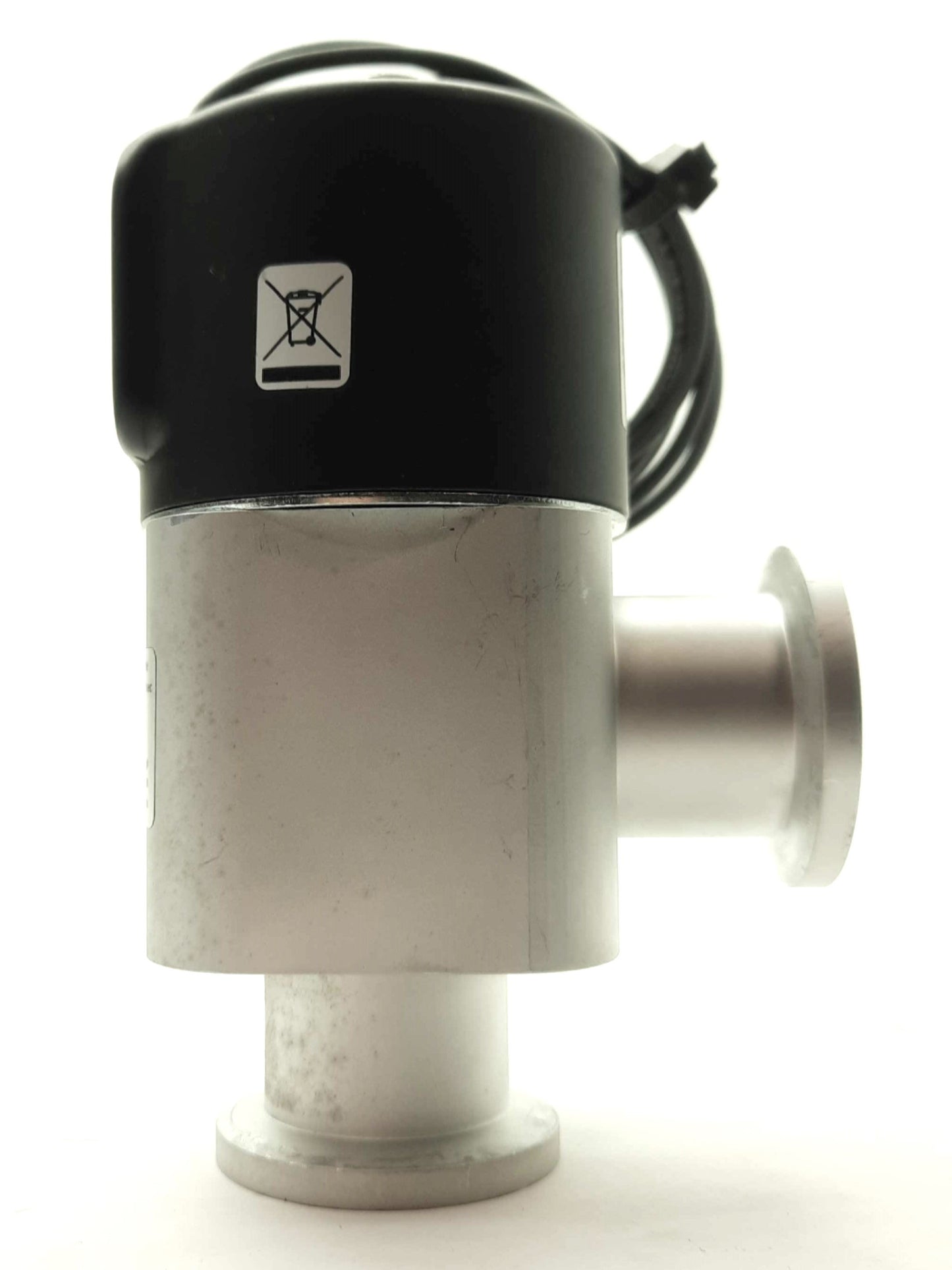 Used Agilent L9942-306 Vacuum Solenoid Valve 2-Way NC 3/8" Orifice NW25 150PSI 24VDC