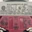 Used Idec AVLW49902D-R-24V Red LED Pushbutton, 24V AC/DC, 10A, 2NC Contact Block