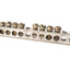 Used Lot of 8 CMC NA-75B Terminal Ground Bar 12 Positions 4-14 CU9AL