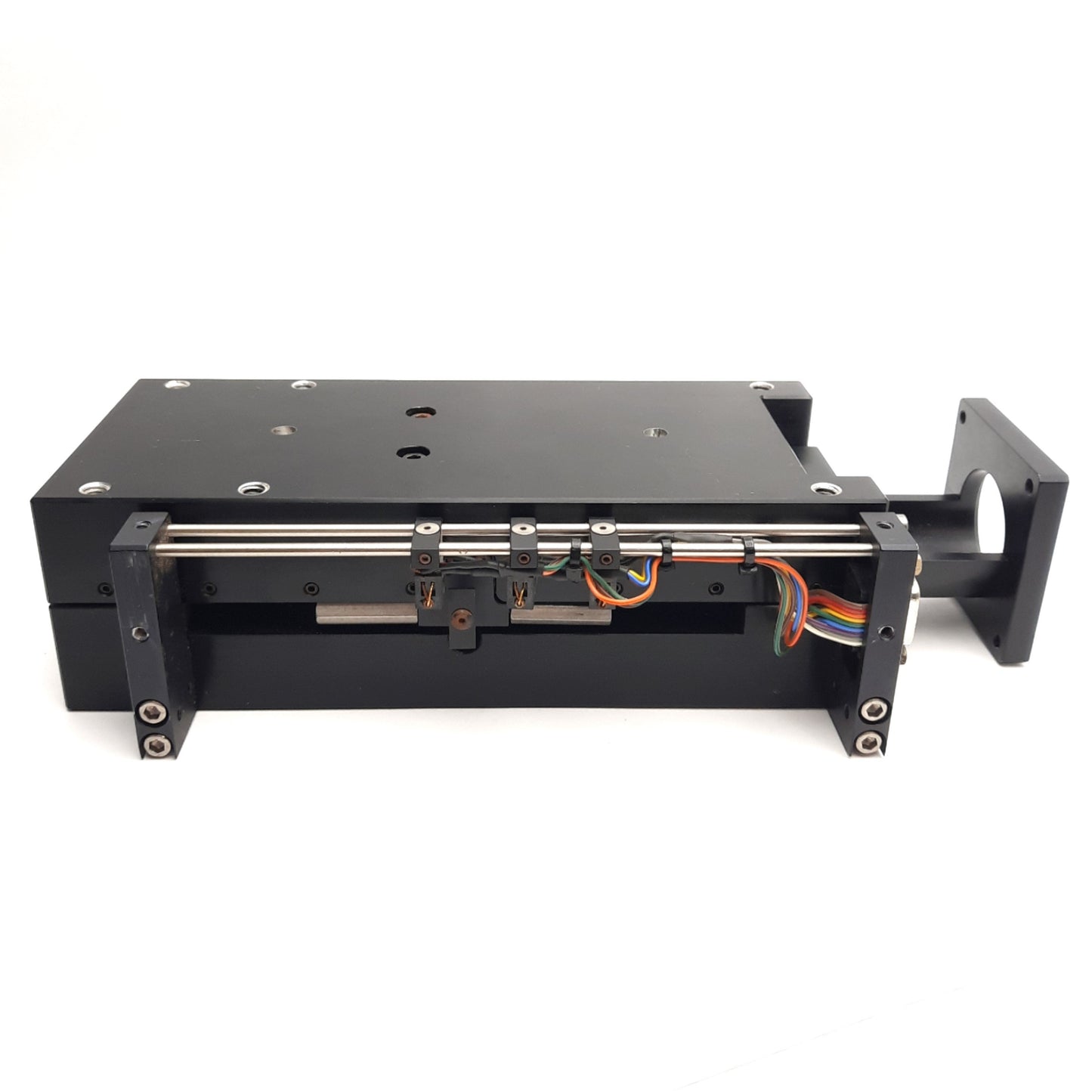 Used Newport NE-MS45-PMD050 MikroPrecision Crossed Roller Table 2.5" Stroke .05" Lead