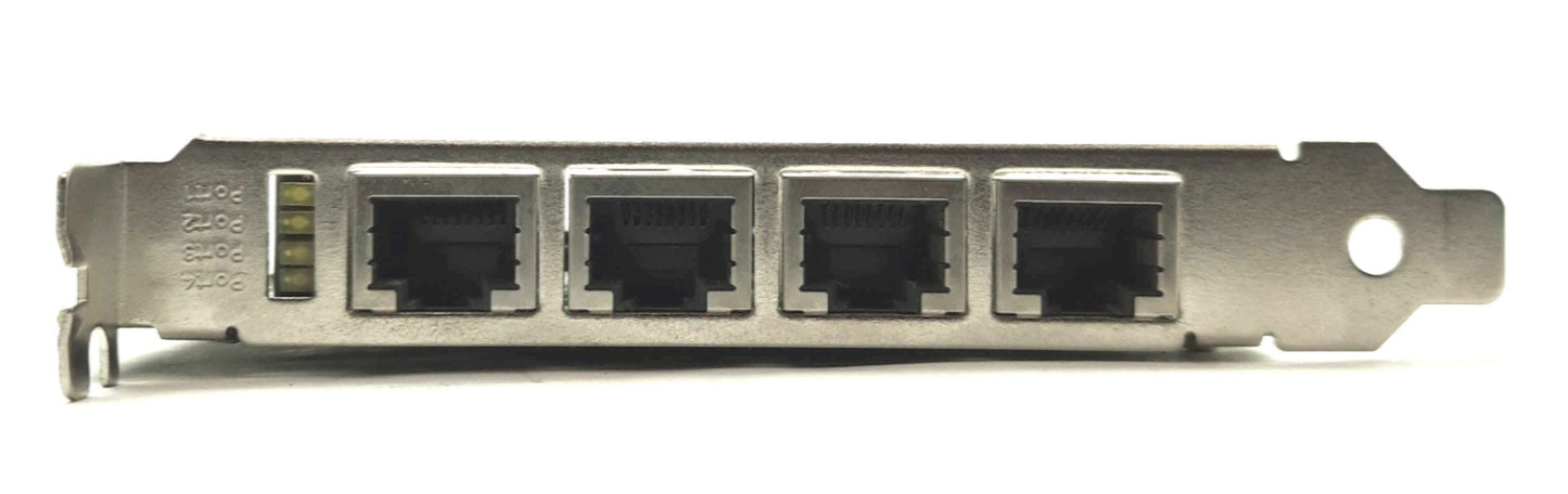 Used ADLINK PCIe-GIE64+ GigE Vision Frame Grabber Card, PCIe x4, 4x PoE Ethernet