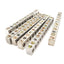 Used Lot of 6 Ground Bar, Neutral Bar Terminal Ground Bar M6-1.0 Thread 12 Position