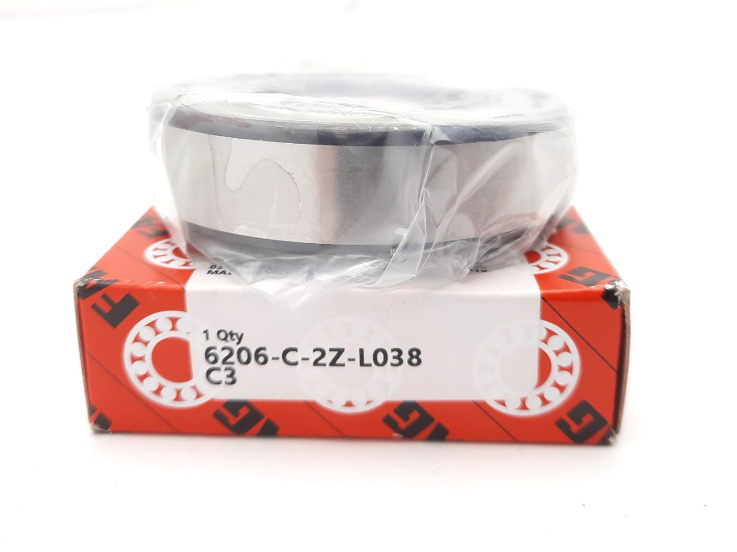 New Lot of 4 FAG 6206-C-2Z-L038 Single Row Radial Deep Groove Ball Bearing 30mm Bore