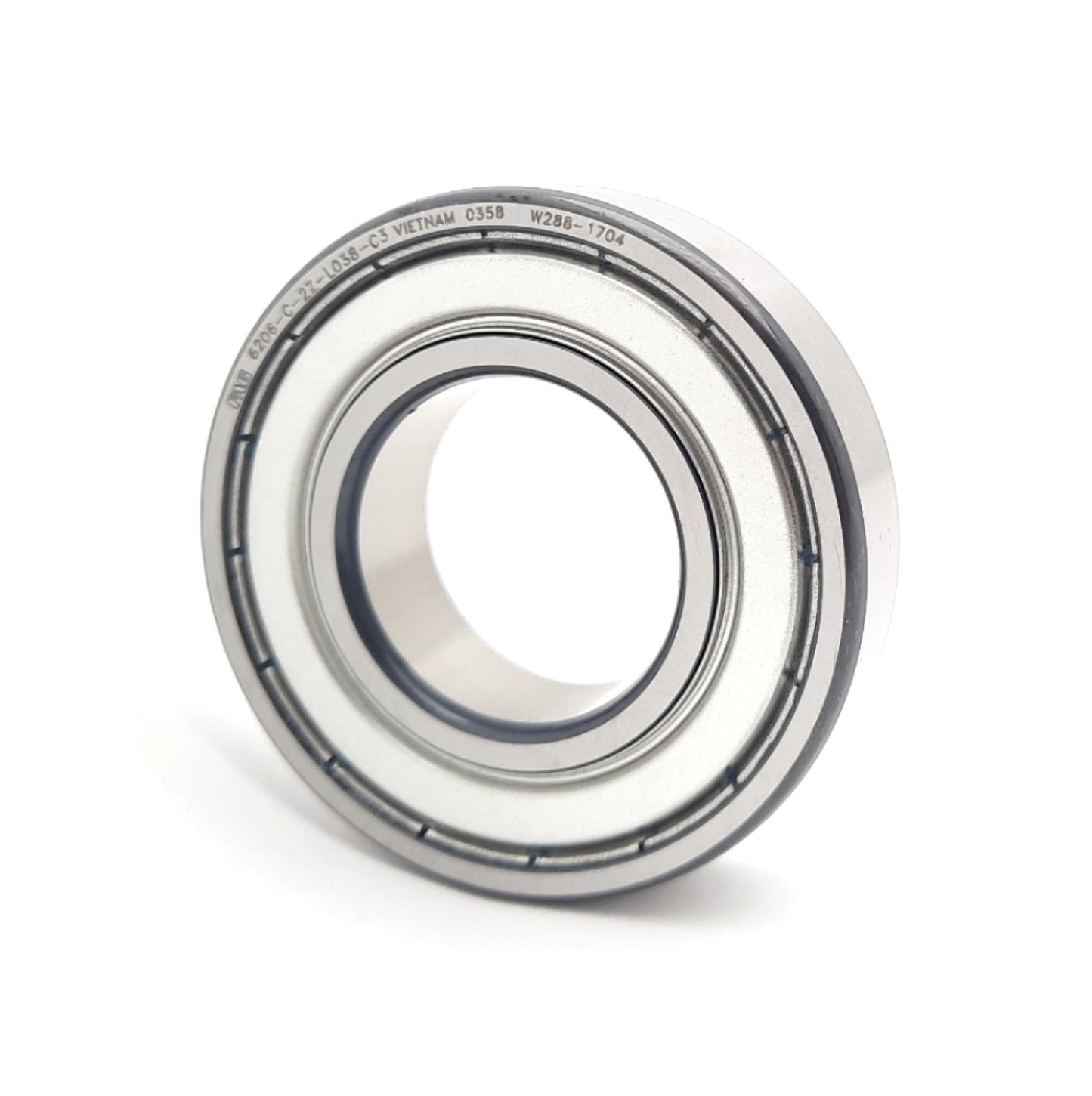 New Lot of 4 FAG 6206-C-2Z-L038 Single Row Radial Deep Groove Ball Bearing 30mm Bore