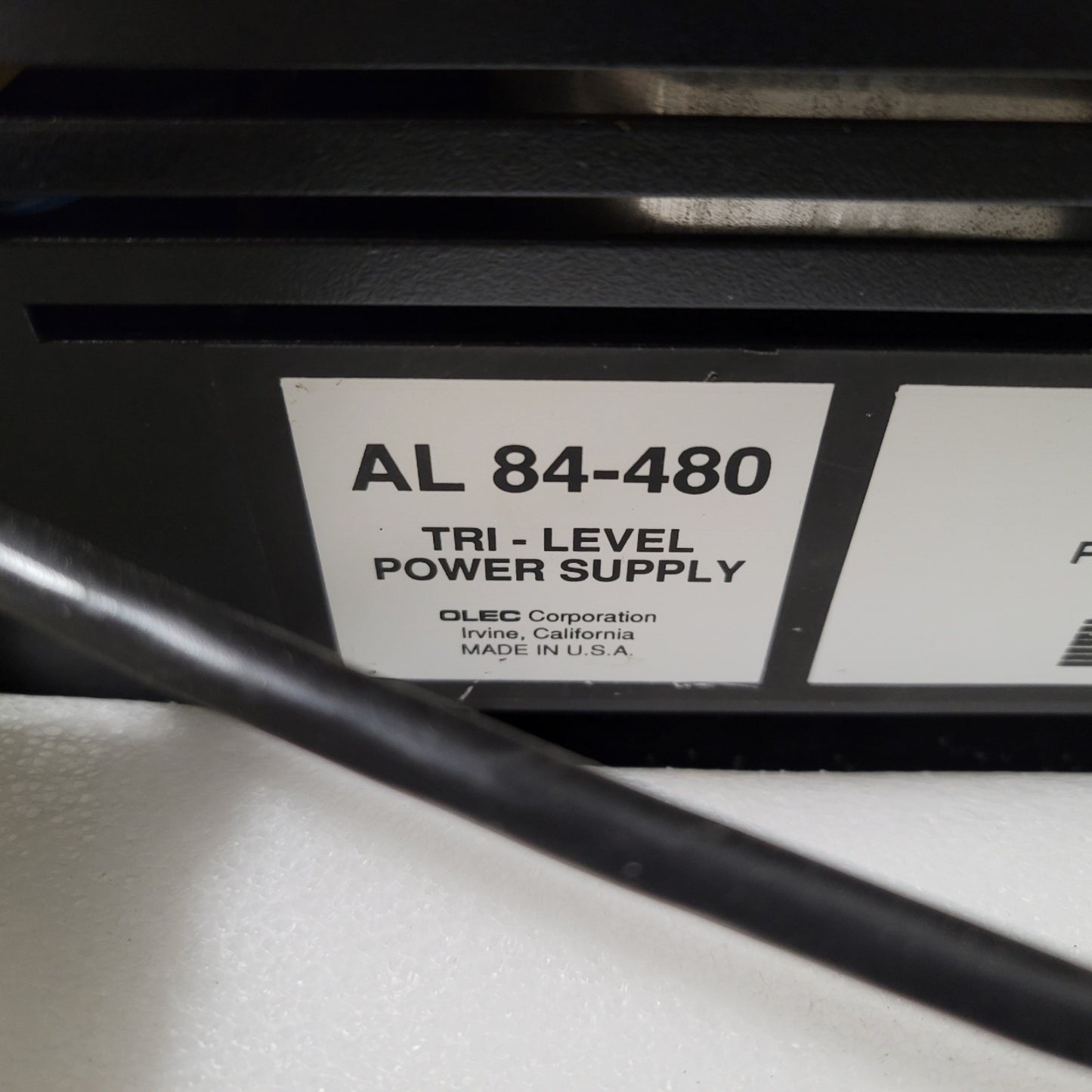 New – Open box OLEC AL84-480 OLITE UV Printing Light Power Supply, 480VAC 1-Ph 17A 60Hz