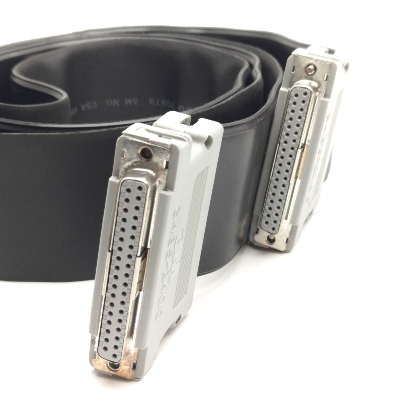 Used 3M 3485-2400 Male to Male D-Sub Extension Cable DB37-M, 1.5m Length, S1803 Rev:F