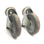 Used Lot of 2 Colson 2-5-45/2-5-95 Swivel Caster w/ Total Lock 5" x 1.25" Wheel