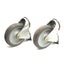Used Lot of 2 Colson 2-5-45/2-5-95 Swivel Caster w/ Total Lock 5" x 1.25" Wheel