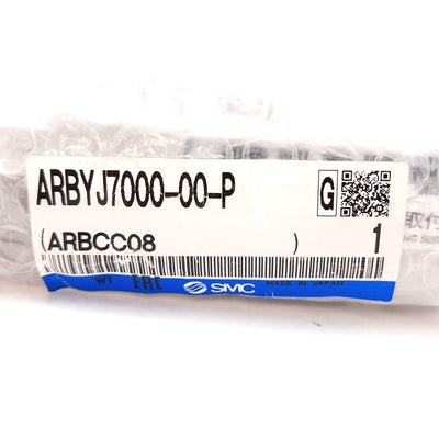 New SMC ARBYJ7000-00-P Pneumatic Valve Interface Regulator, 0.05-0.7MPa, W/ Gauge