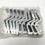 New Lot of 10 Dorner FGRB-28x42 FlexMove Fixed Guide Rail Brackets, Aluminum