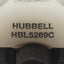 Used Hubbell HBL5269C & HBL5266C Connector Plug Set, 125V, 15A, 2P, 3W, NEMA 5-15