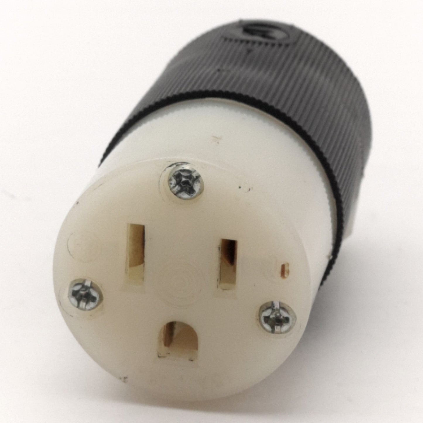 Used Hubbell HBL5269C & HBL5266C Connector Plug Set, 125V, 15A, 2P, 3W, NEMA 5-15