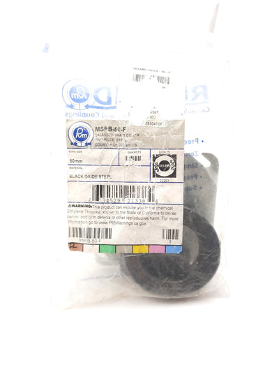 New Ruland MSPB-50-F Steel Balanced Shaft Collar 50mm Bore, 78mm OD M8 x 25