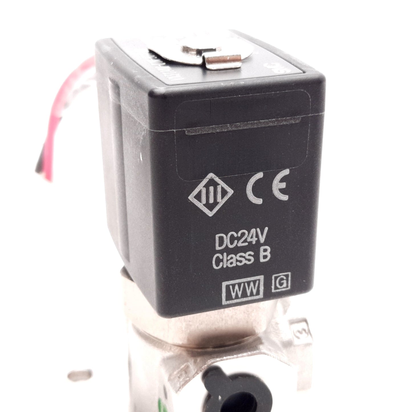 New SMC VX3114M-01N-5G1-B Vacuum Solenoid Valve, 2-Position 3-Port, 24VDC, 1/8" NPT