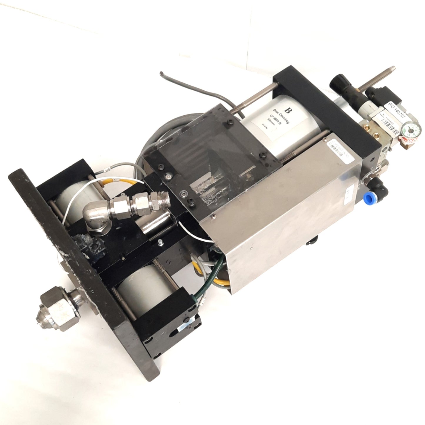Used Liquid Controls Corp PSM4 Liquid Silicone Dispense Head For Sil-Pro Mold Machine