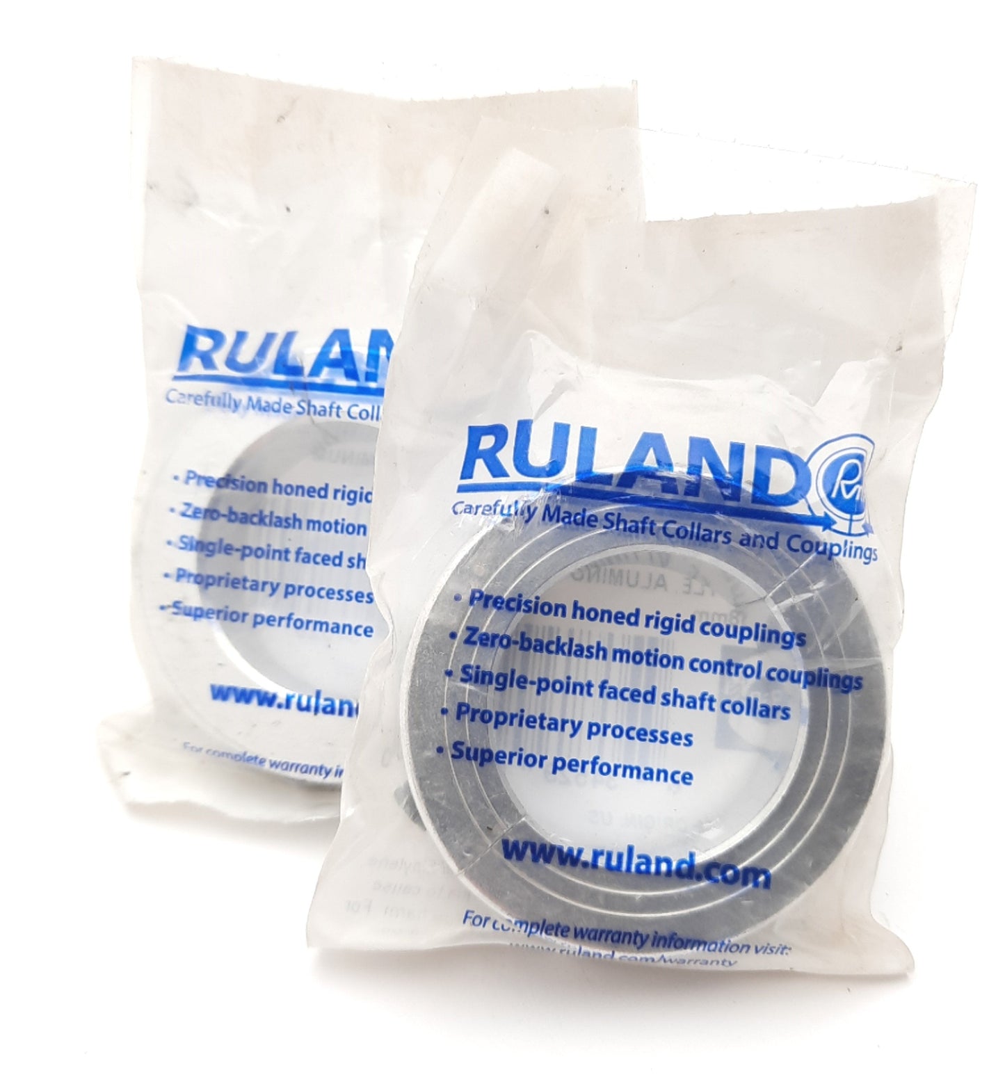 New Lot of 2 Ruland MSP-38-A Two Piece Shaft Collar Clamp 38mm Bore 60mm O.D