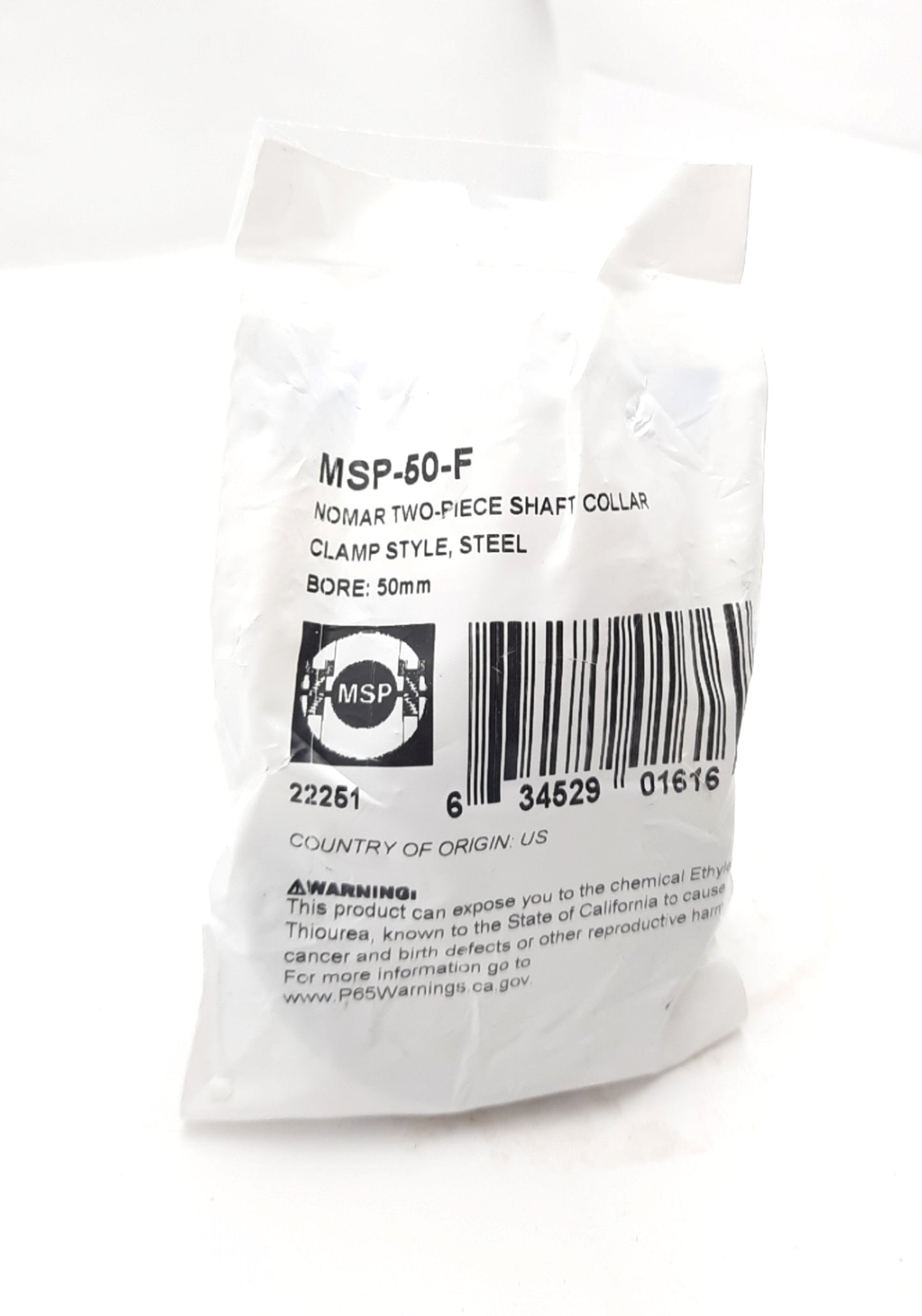 New Ruland MSP-50-F Two Piece Shaft Collar 50mm Bore, 78mm O.D, 39Nm