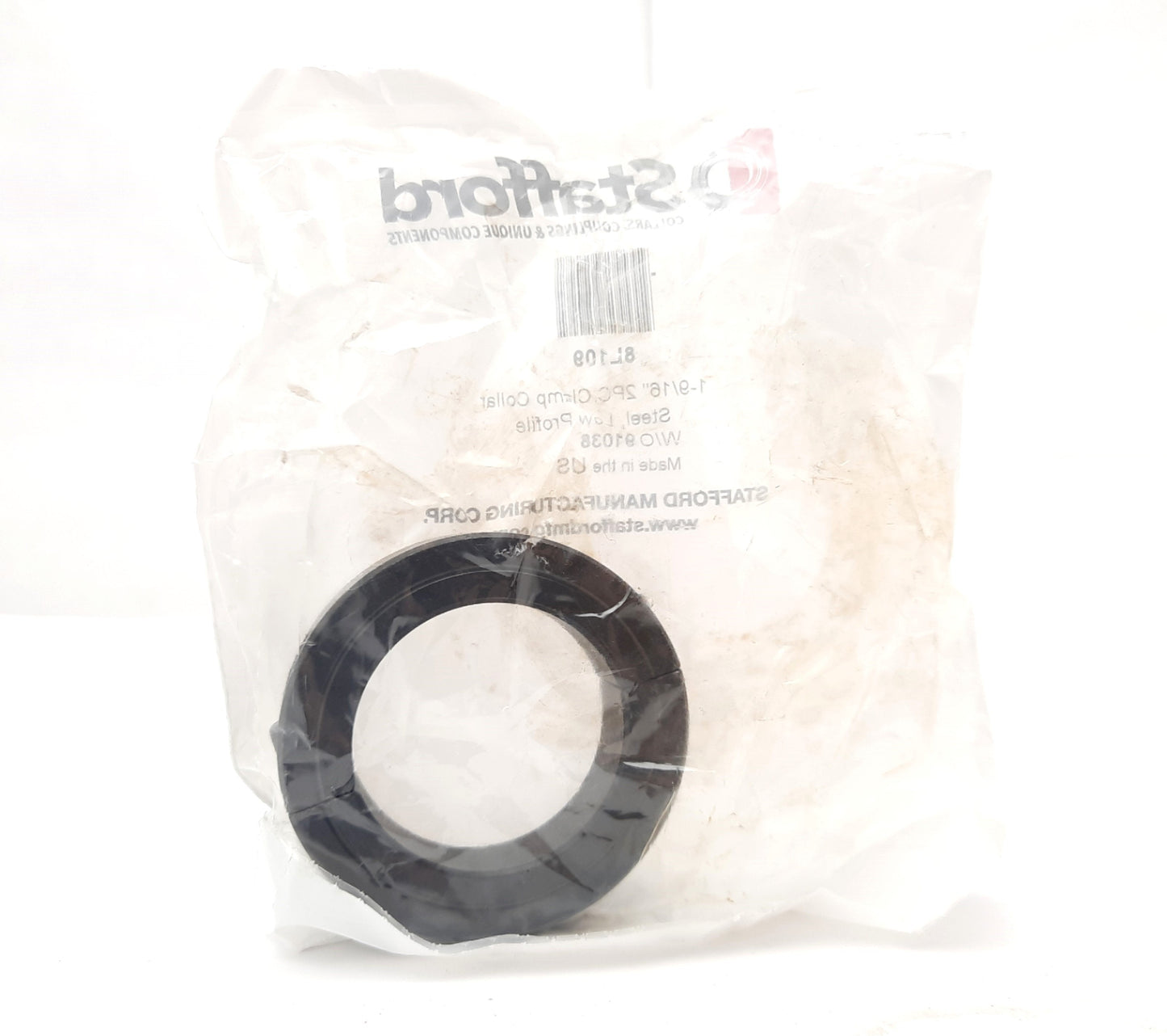 New Stafford 8L109 Two Piece Shaft Collar Clamp Type 1-9/16" Bore, 2.375" O.D