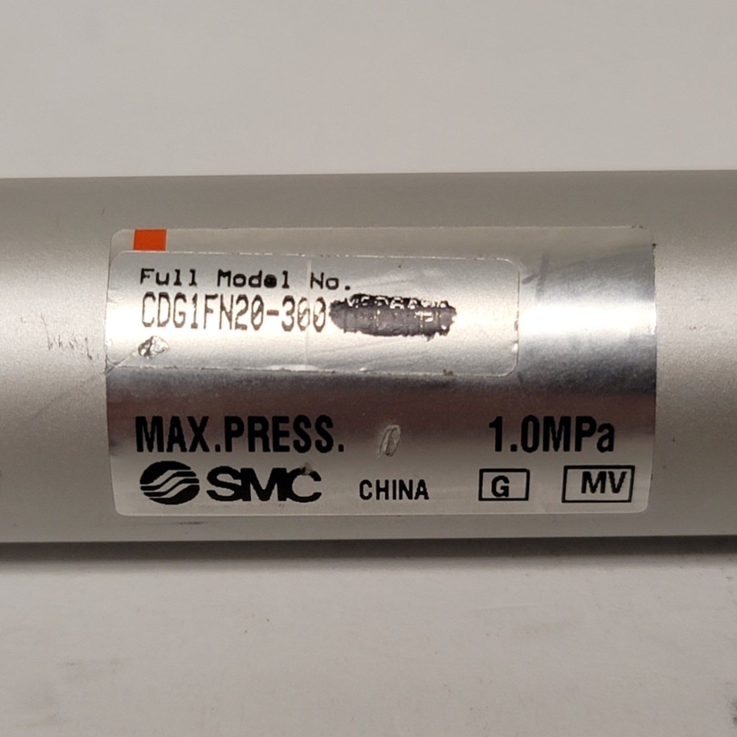 Used SMC CDG1FN20-360 Double Acting Cylinder 20mm Bore, 360mm Stroke, 1/8RC