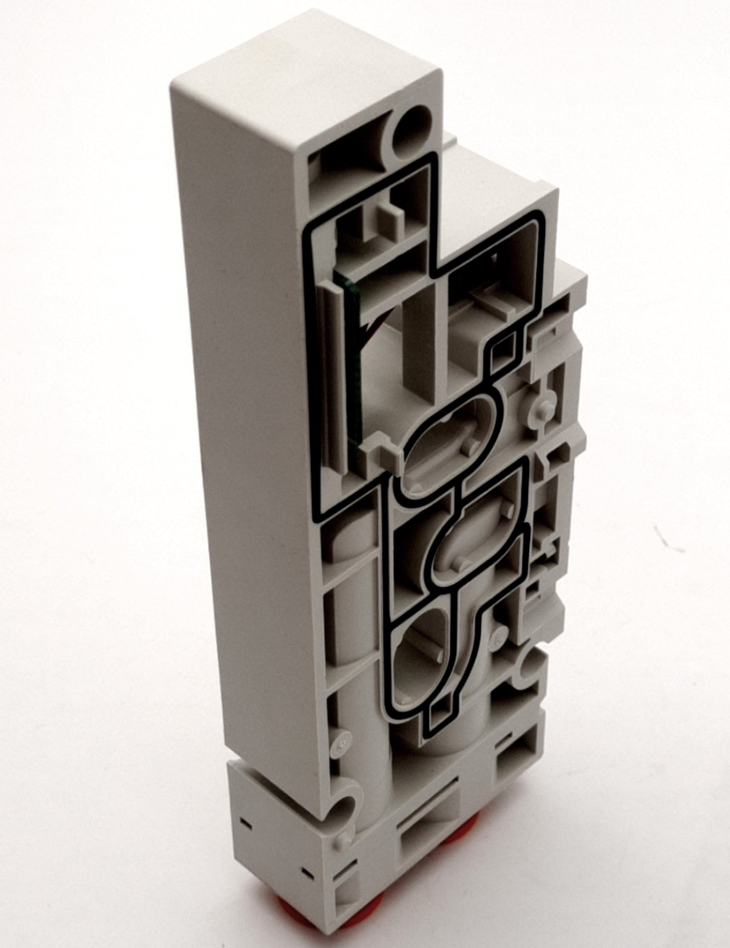 New Lot of 3 SMC SY70M-2-3DA-N11 Manifold Blocks, EXH/SUP Side Ported, 3/8" Port