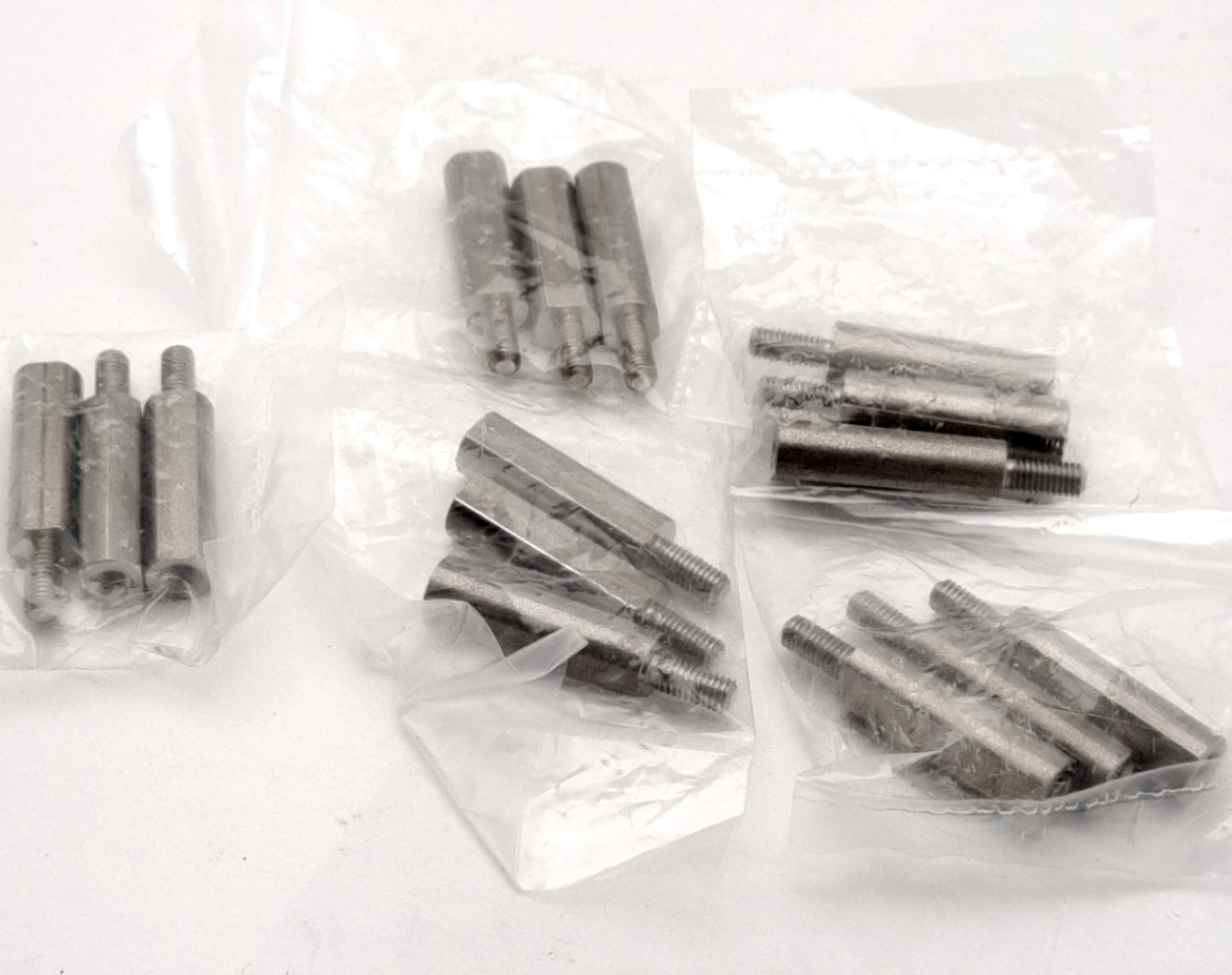 New Lot of 3 SMC SY70M-2-3DA-N11 Manifold Blocks, EXH/SUP Side Ported, 3/8" Port