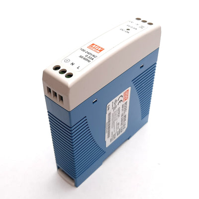 New Mean Well MDR-10-5 Power Supply, Input: 100-240VAC 0.33A, Output: 5VDC 2A
