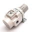 Used SMC AR30-N02BE-Z-B Pneumatic Regulator, Set: 7-125psi, W/ 0-150psi Gauge