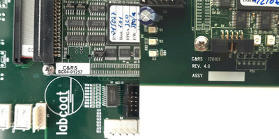 Used  O'HARA SC04-01257 & 170101 Labcoat JET C&RS Machine Main & I/O Control Board