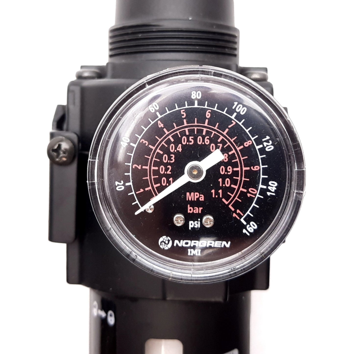 Used Norgren B74G-4AK-QP3-RMG Filter/Regulator, In: 150psi, Out: 5-150psi, 1/2" NPT
