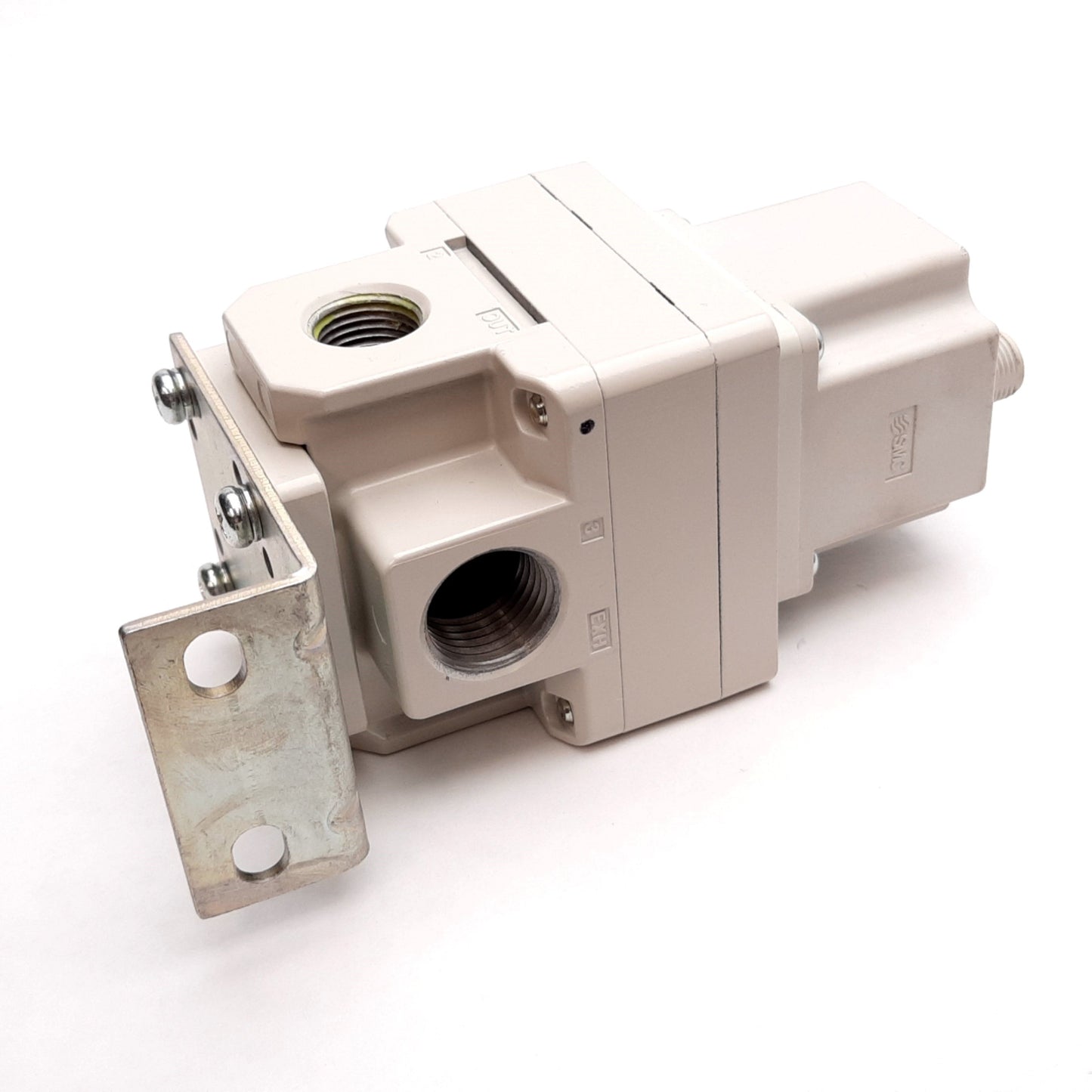 Used SMC ITV3050-04N3CL4 Electro-Pneumatic Regulator, In: 4-20mA, Out: 0.7-130psi
