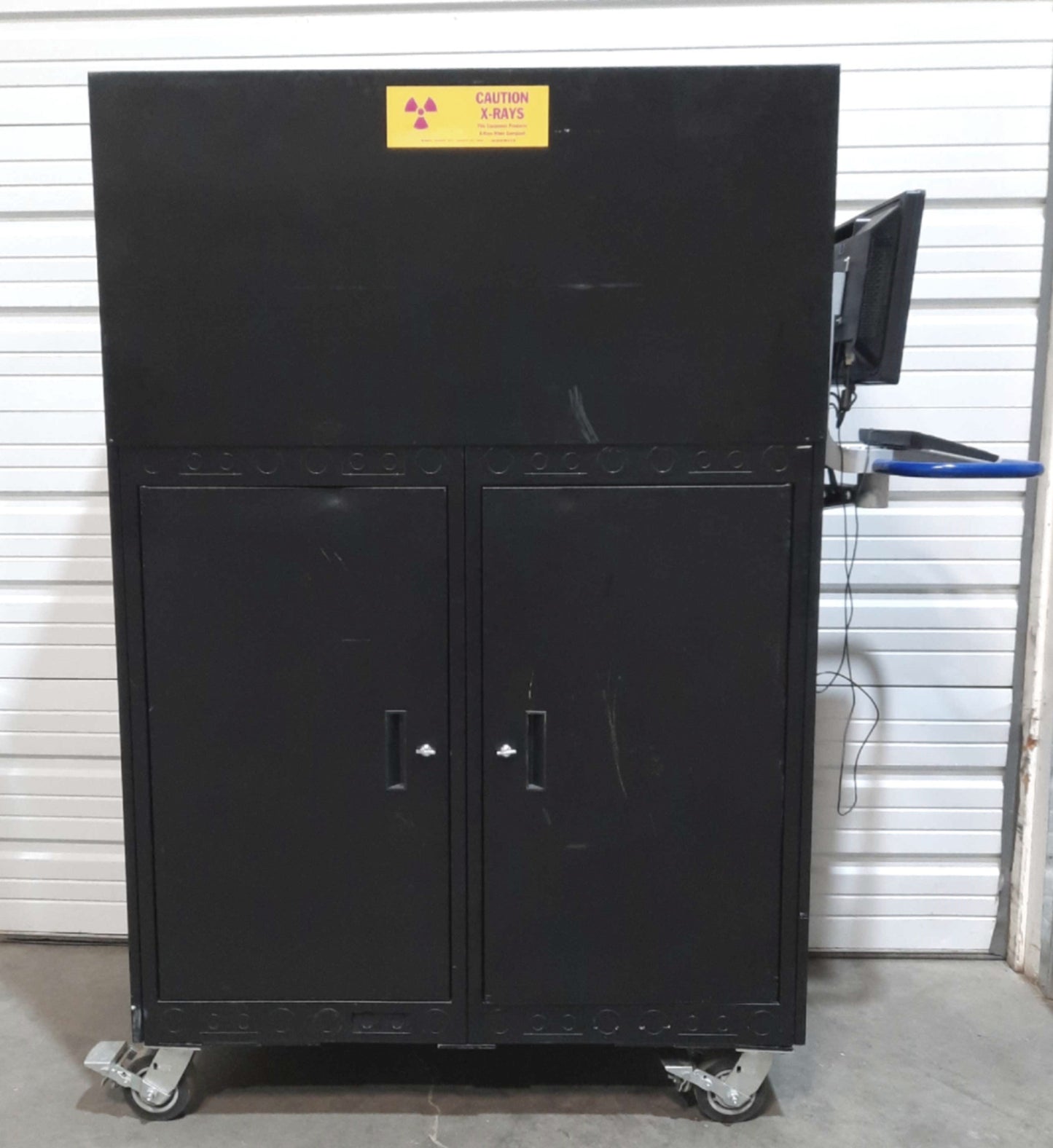 Used NSI ImagiX X-View X-Ray Inspection Machine 5.12"² 130kV 300µA Rotary Stage 120V