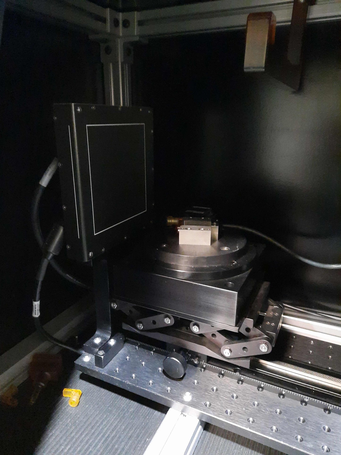 Used NSI ImagiX X-View X-Ray Inspection Machine 5.12"² 130kV 300µA Rotary Stage 120V