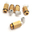 Used Lot of 5 SMC KQ2W10-U04A Male Elbow Fitting 10m P2C to Uni1/2, 1MPa Max