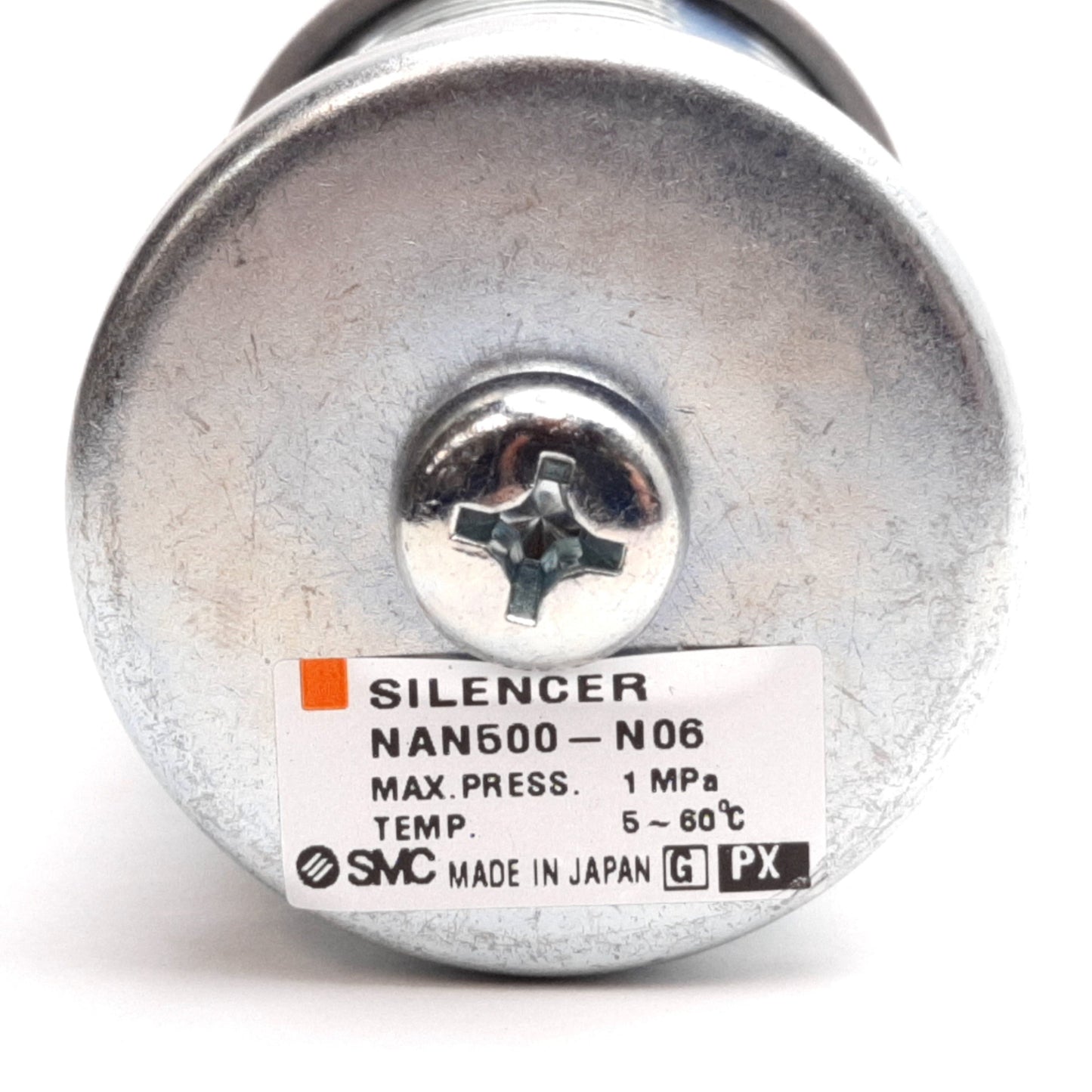 New SMC NAN500-N06 Pneumatic Silencer, Connection: 3/4" NPT, 1.0MPa 145psi Max