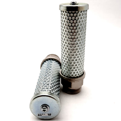 New – Open box Lot of 2 SMC INA-25-76S-XG Exhaust Port Silencers G 3/4 Thread 35dB(A) Reduction