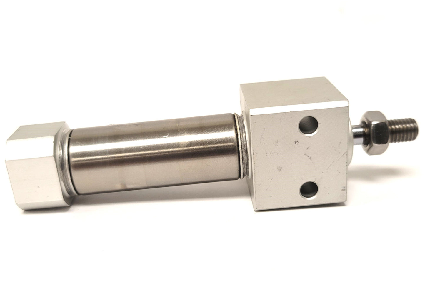 Used SMC CDM2RA20-25 Direct Mount Round Body Cylinder, 20mm Bore, 25mm Stroke, 1/8"Rc