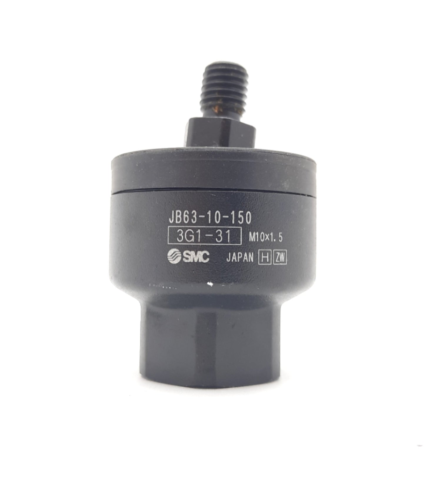 Used SMC JB63-10-150 Floating Joint 63 Bore M10 x 1.5 M10-M18 ±5 Angular Misalignment