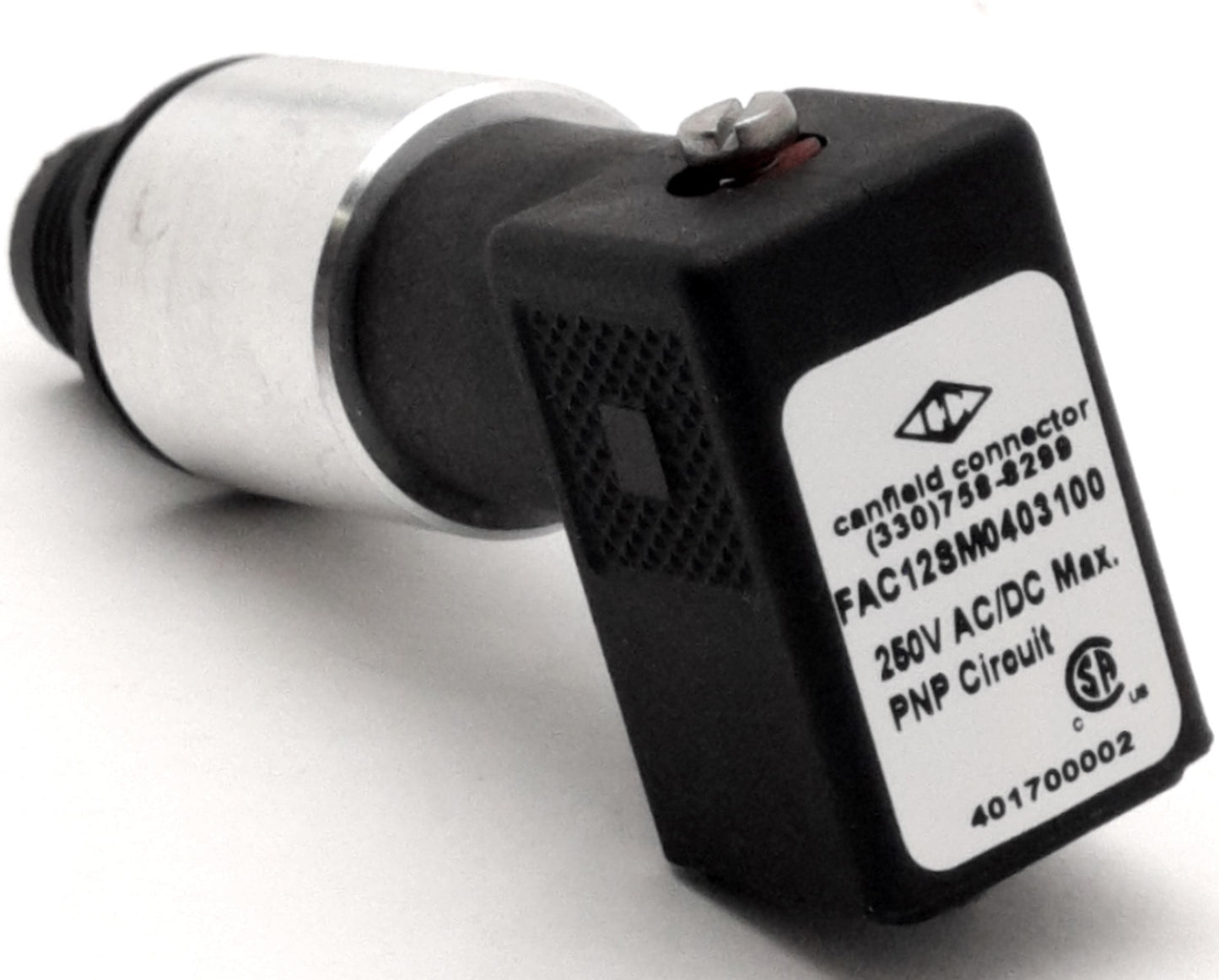 New – Open box Lot of 2 Canfield Connector FAC12SM0403100 Fieldbus Adapter, 8mm Sub-Micro, PNP