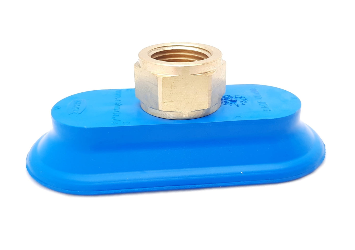 New Schmalz SAOF 40x80 Vacuum Suction Cup 3/8" NPT, 11.70 cm³ Volume, 140N 80 x 40mm