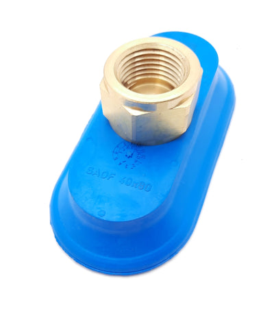 New Schmalz SAOF 40x80 Vacuum Suction Cup 3/8" NPT, 11.70 cm³ Volume, 140N 80 x 40mm