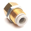 New Lot of 5 SMC KQ2E10-02 Female Bulkhead Connector, 10mm P2C to R1/4, 1 MPa Max